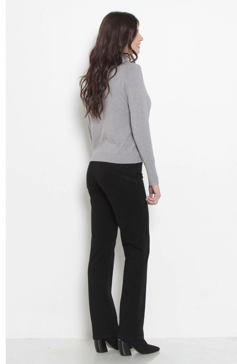 SWEATER MANGA LARGA CUELLO ALTO - 5