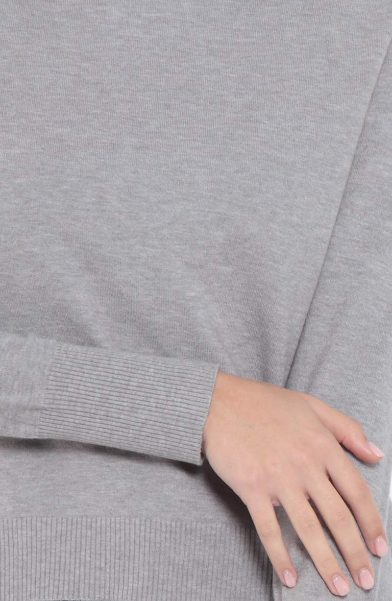 SWEATER MANGA LARGA CUELLO ALTO - 6
