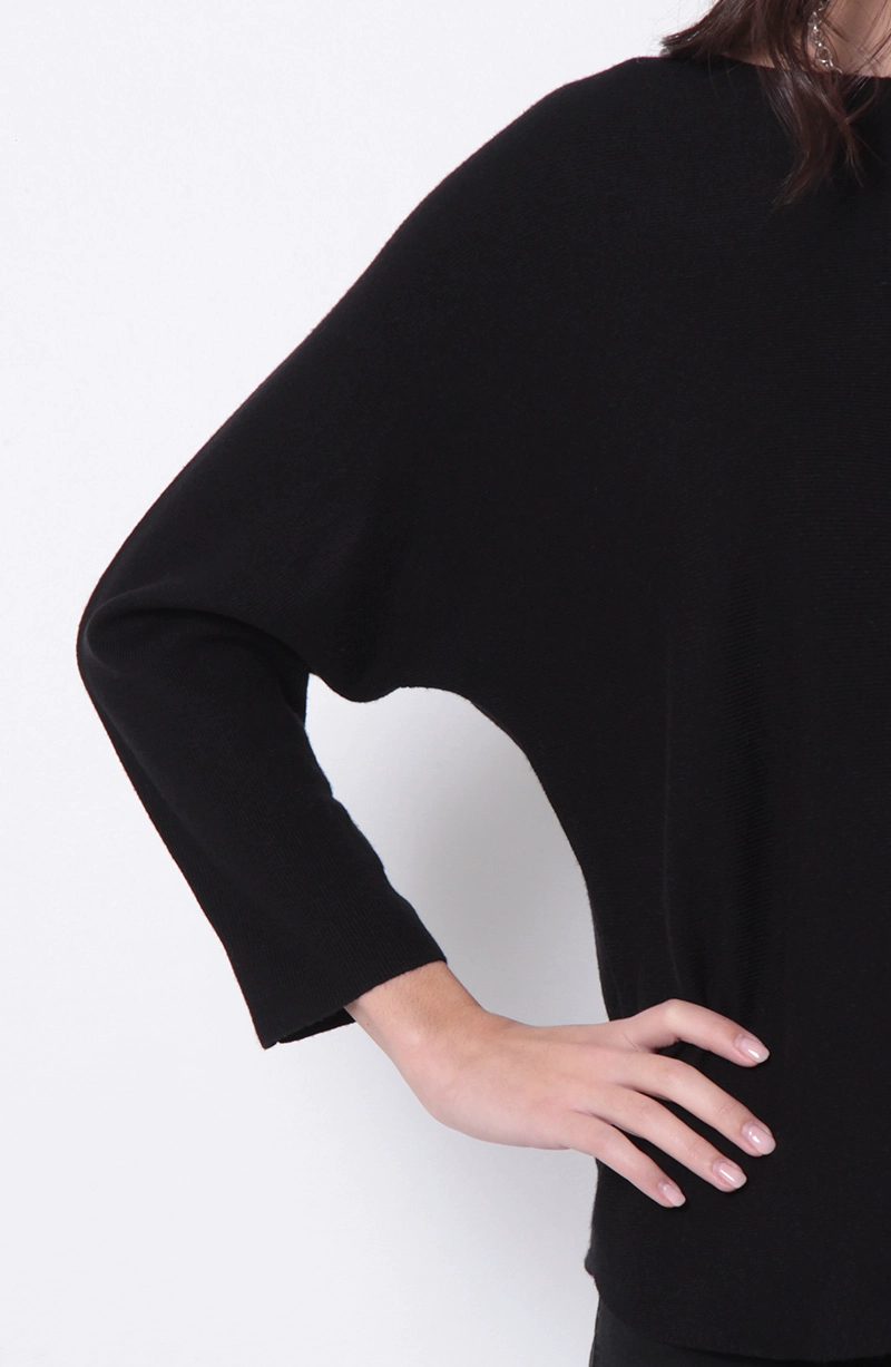 SWEATER MANGA 3/4 ESCOTE REDONDO - 5
