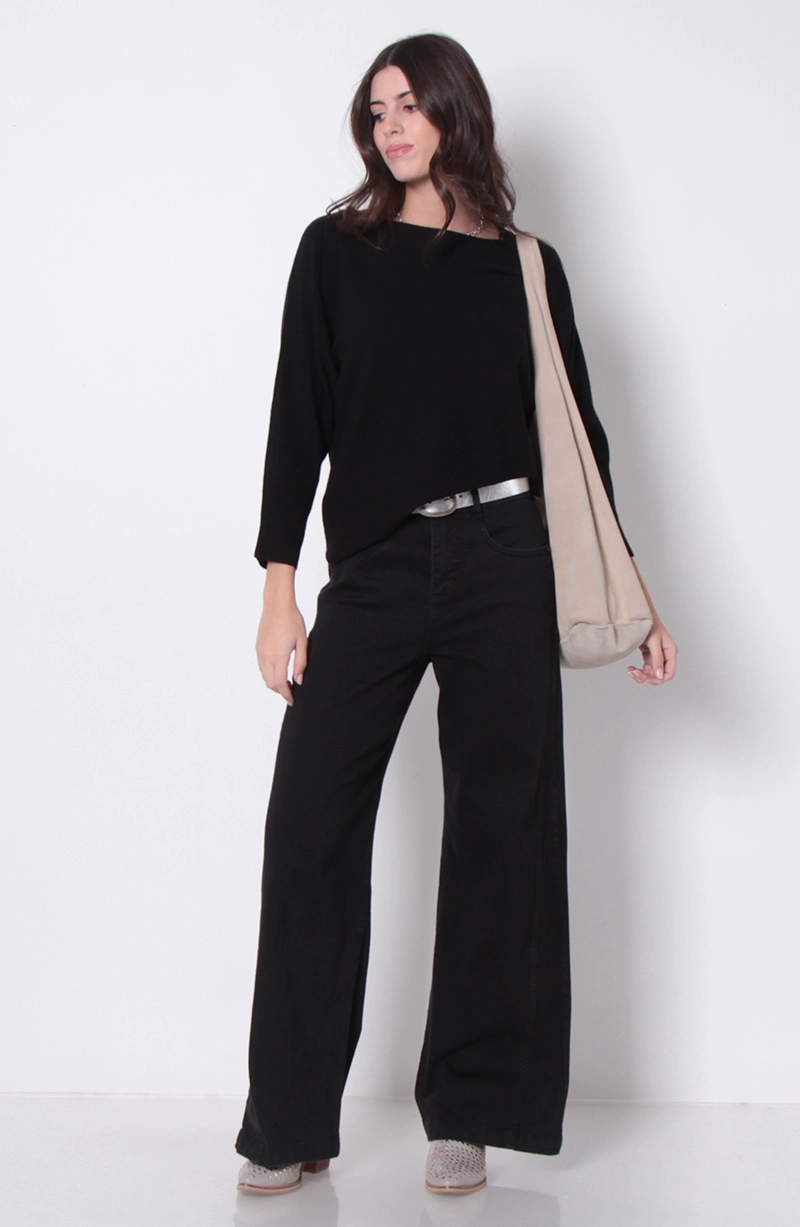 SWEATER MANGA 3/4 ESCOTE REDONDO - 8