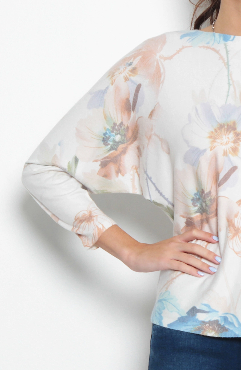 SWEATER SUBLIMADO MANGA 3/4 ESCOTE REDONDO - 2