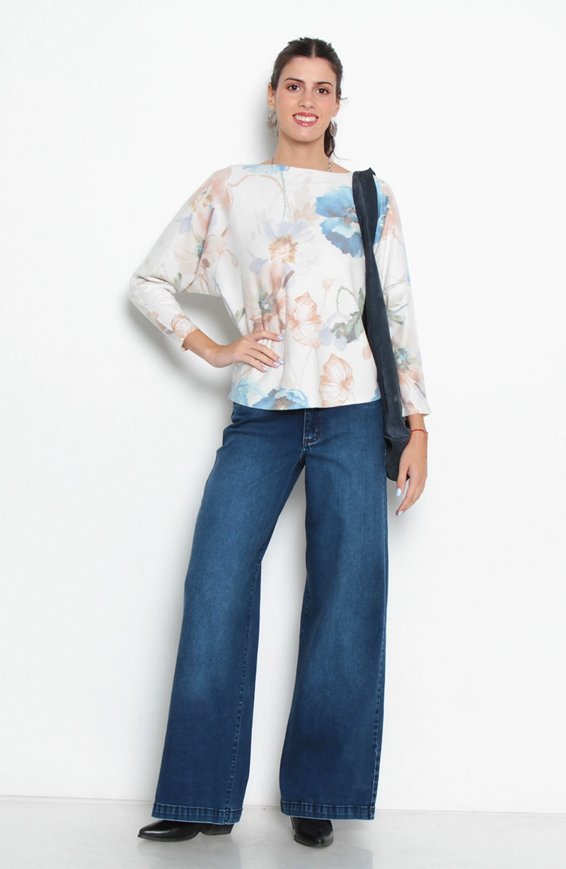 SWEATER SUBLIMADO MANGA 3/4 ESCOTE REDONDO - 3