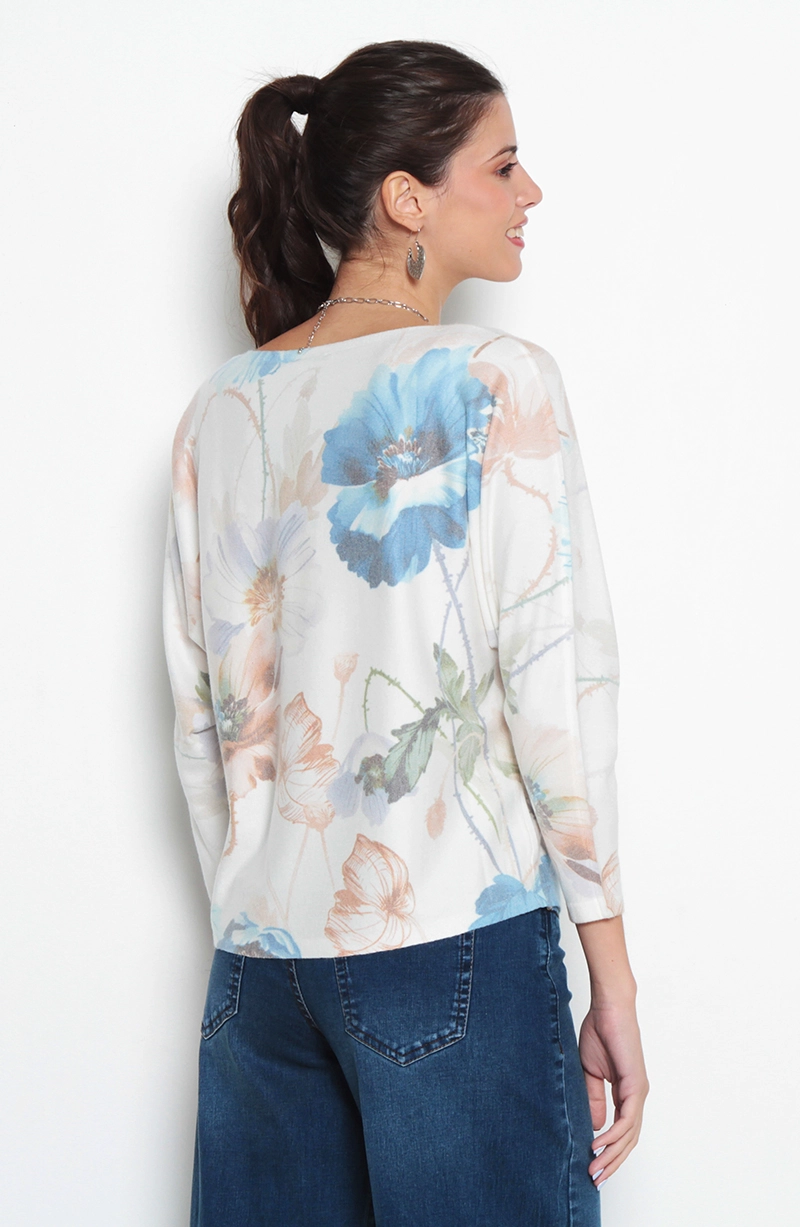 SWEATER SUBLIMADO MANGA 3/4 ESCOTE REDONDO - 4