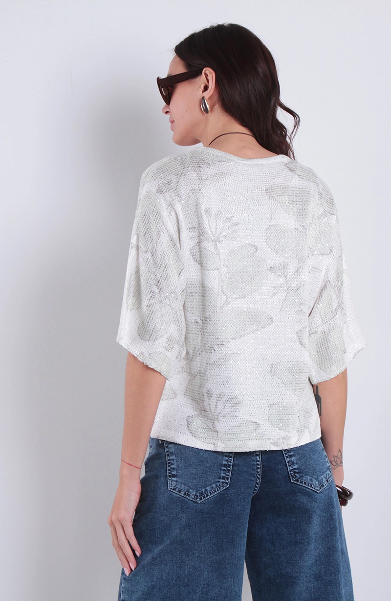 SWEATER SUBLIMADO MANGA 3/4 ESCOTE REDONDO - 4