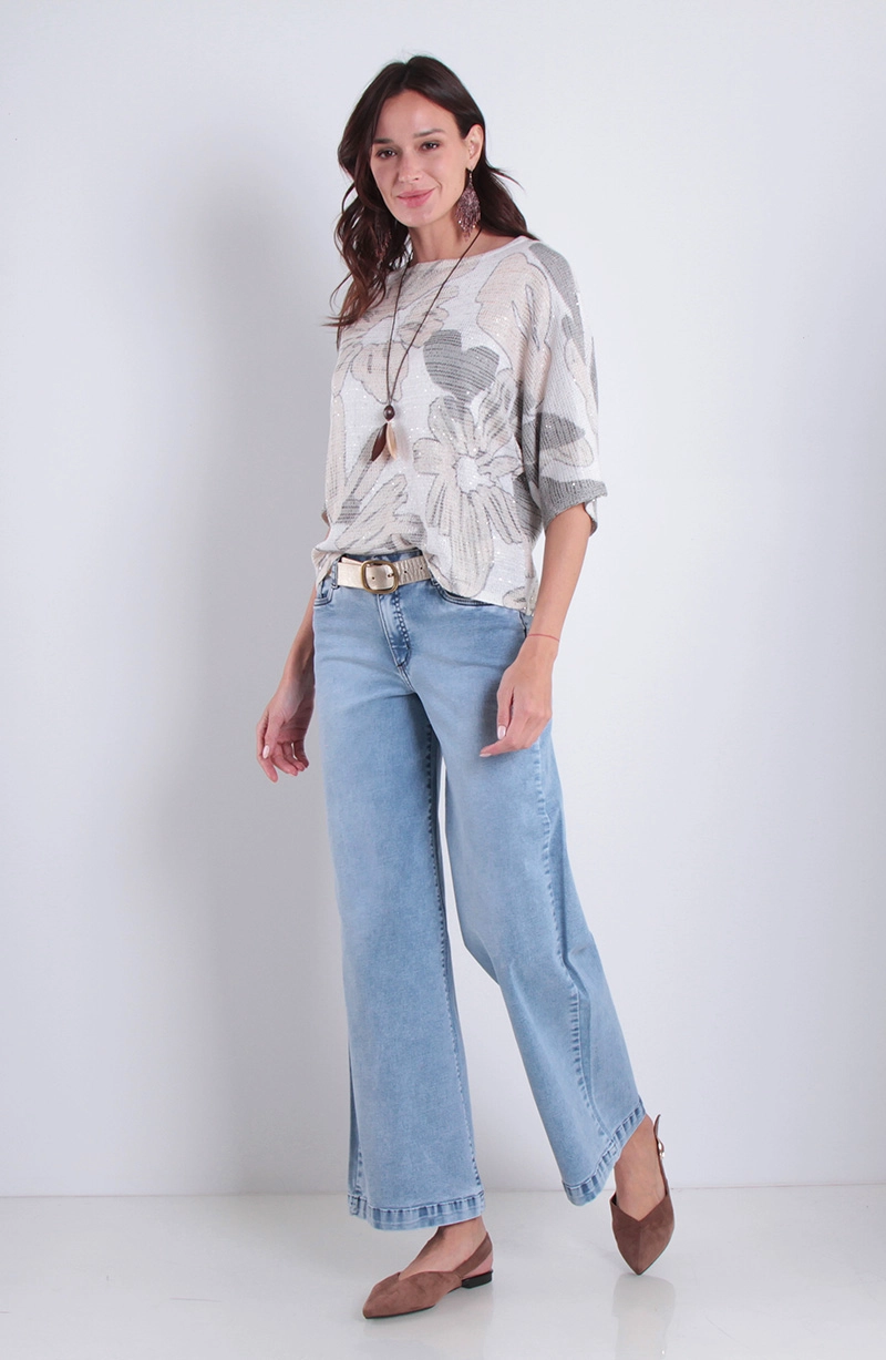 SWEATER SUBLIMADO MANGA 3/4 ESCOTE REDONDO - 5