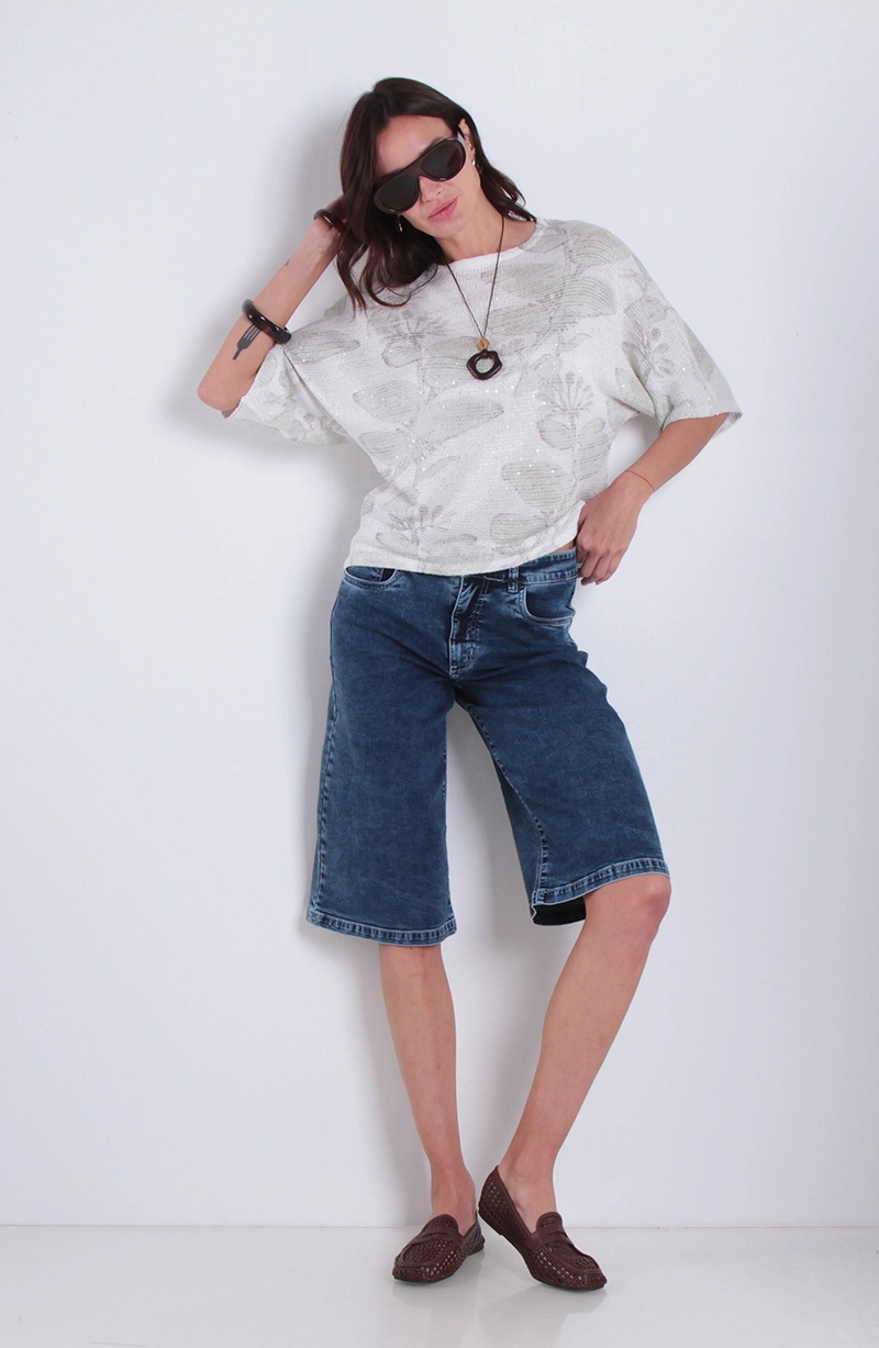 SWEATER SUBLIMADO MANGA 3/4 ESCOTE REDONDO - 7