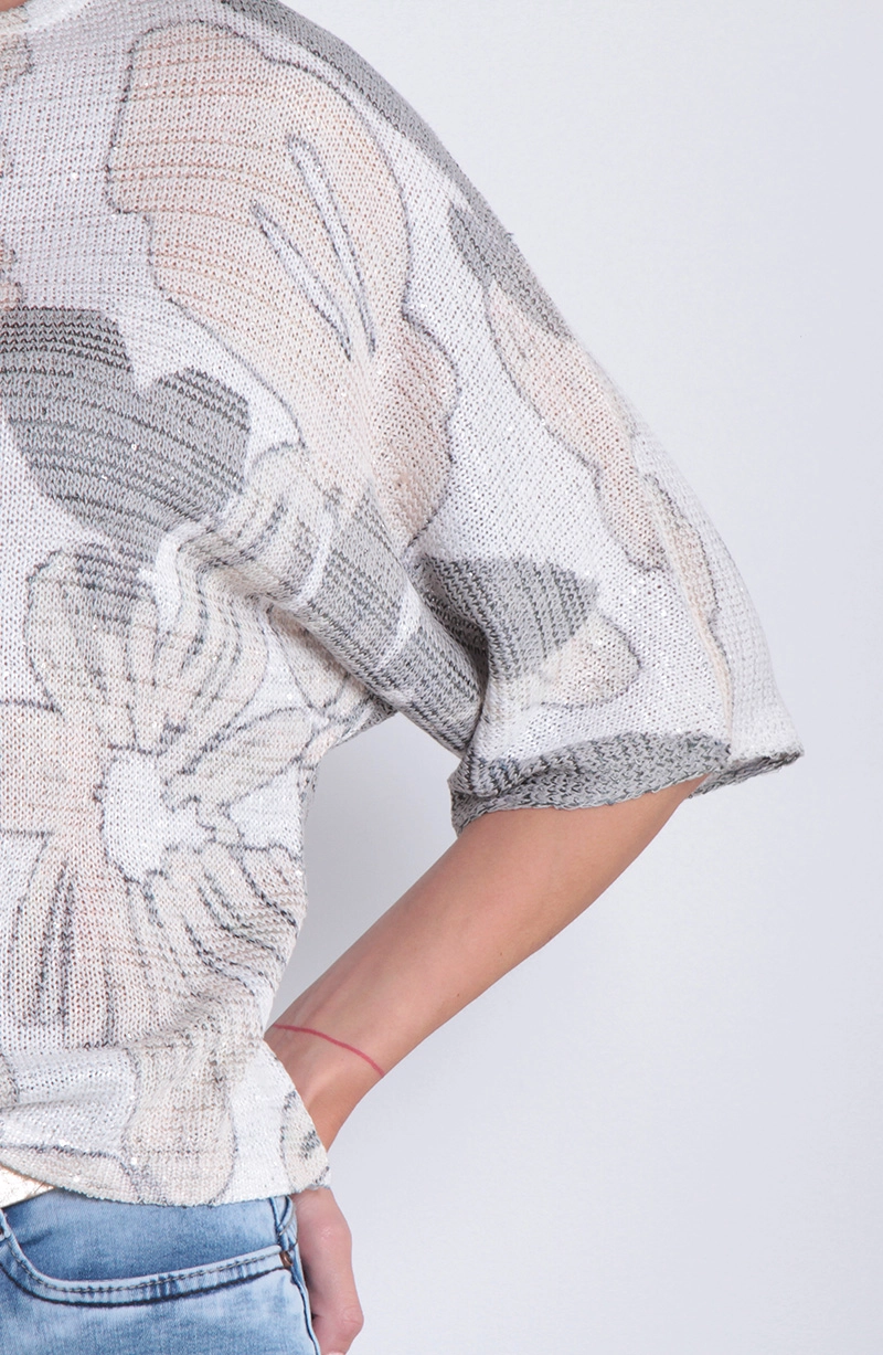 SWEATER SUBLIMADO MANGA 3/4 ESCOTE REDONDO - 7