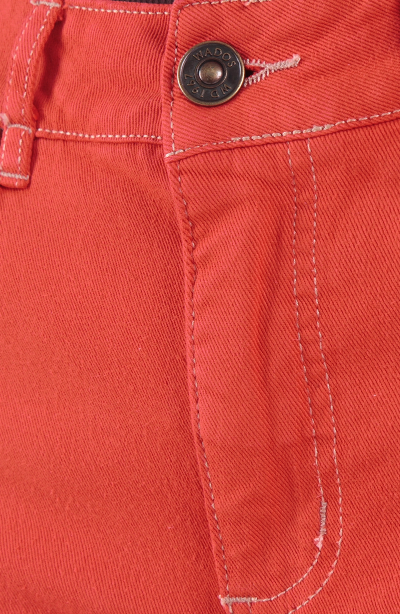 JEANS MUJER WIDE LEG TIRO ALTO PRETINA BASICA 1 BOTON - 3