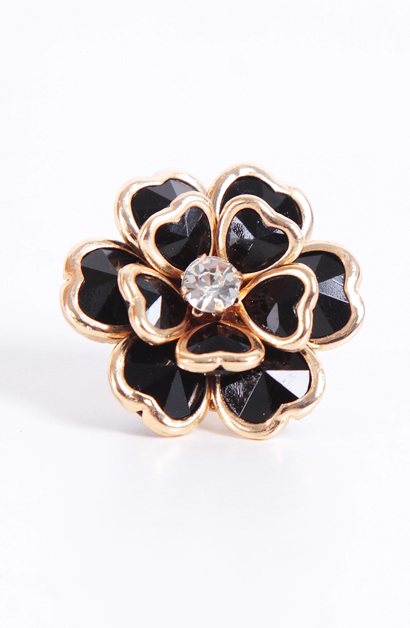 PIN FLOR NEGRA - 1