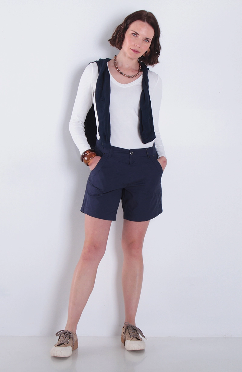 POLERA MANGA LARGA ESCOTE V RIB 5X2 - 3