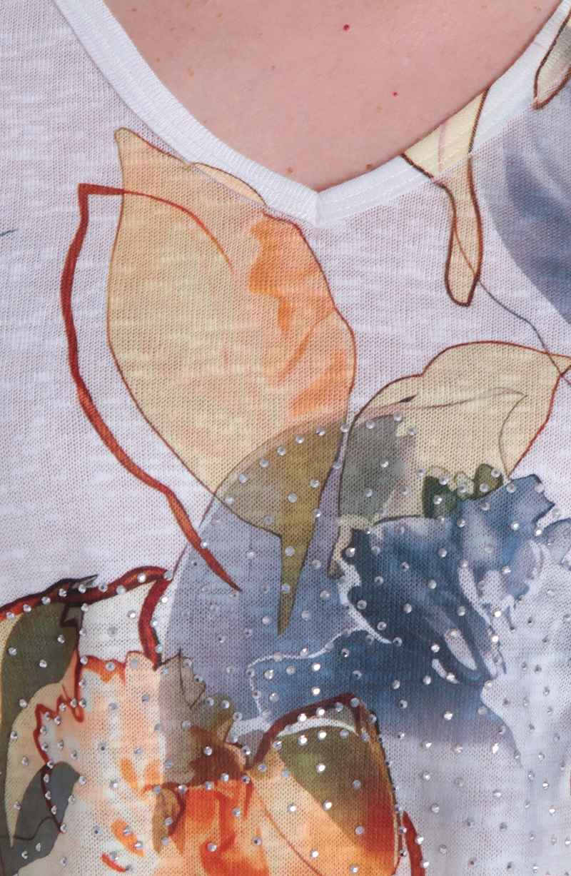POLERA MANGA CORTA SUBLIMADA ESCOTE V - 2