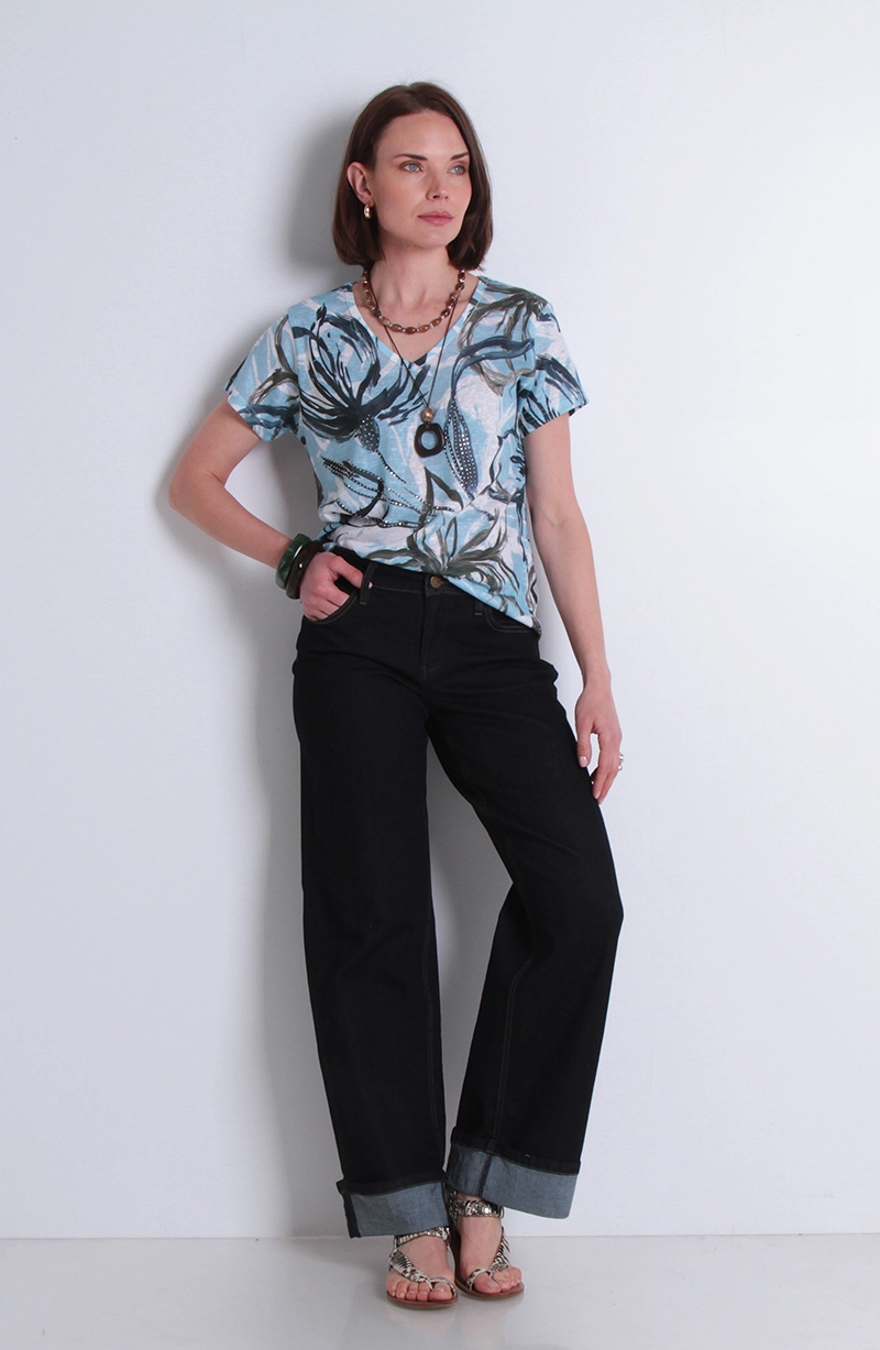 POLERA MANGA CORTA SUBLIMADA ESCOTE V - 3
