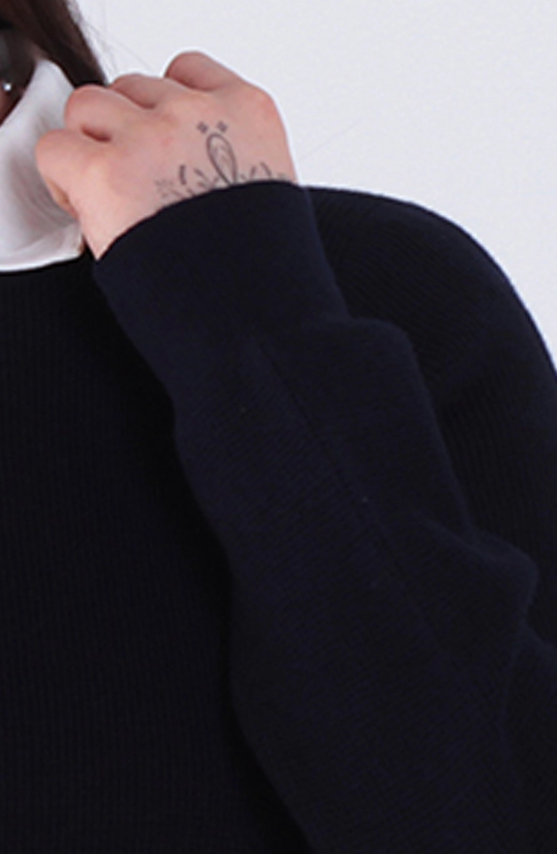 SWEATER MANGA LARGA ESCOTE BOTE - 2