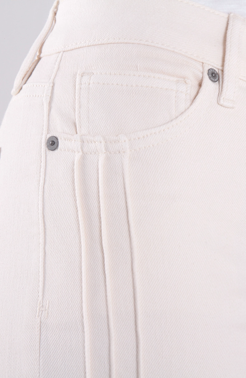 JEANS MUJER FLARE TIRO MEDIO PRETINA BASICA 1 BOTON - 2
