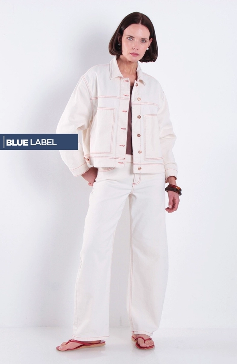 CHAQUETA BOLSILLO PARCHE BOXY FIT - 1