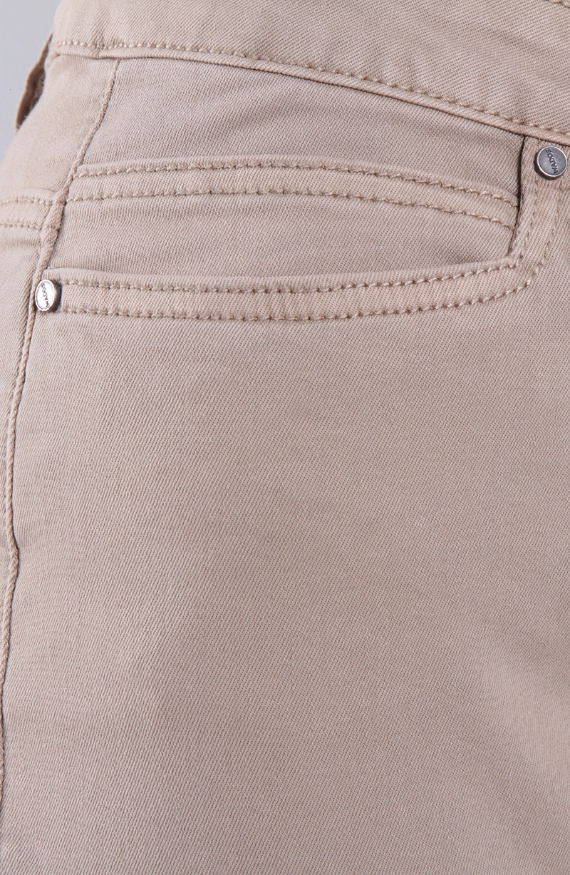 PANTALON RECTO ROLL UP TIRO ALTO PRETINA BASICA 1 BOTON - 2
