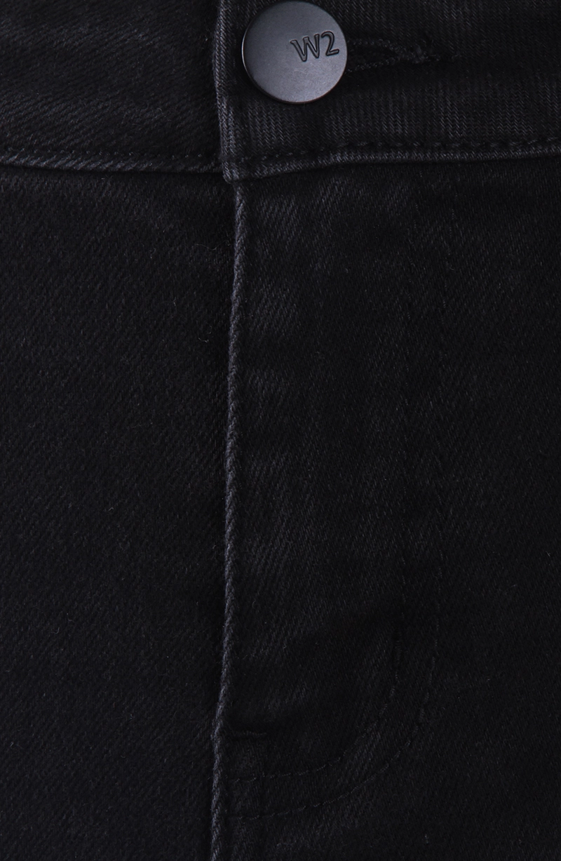 JEANS MUJER RECTO TIRO MEDIO PRETINA BASICA 1 BOTON - 2