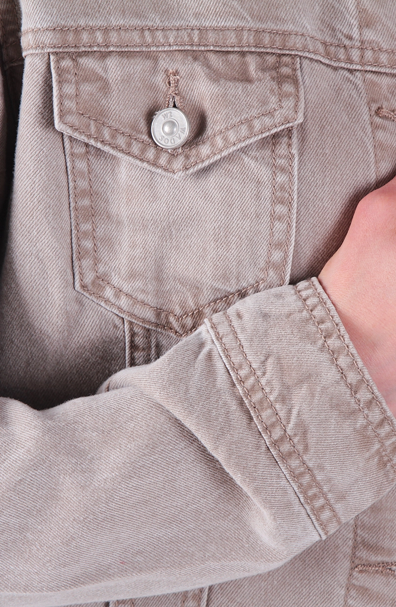 CHAQUETA LYOCELL MANGA LARGA ABOTONADA EN DELANTERO - 2