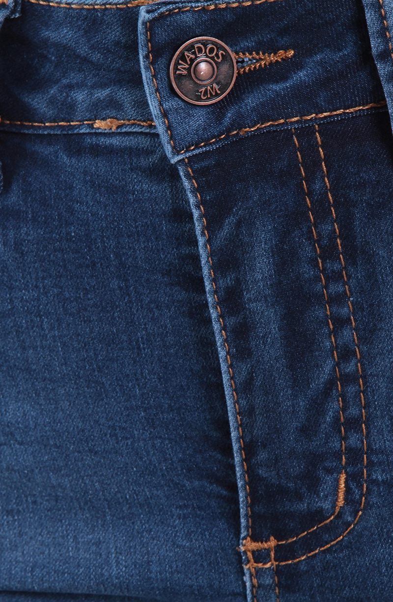 JEANS MUJER RECTO TIRO ALTO  EFECTO PUSH IN PUSH UP - 2
