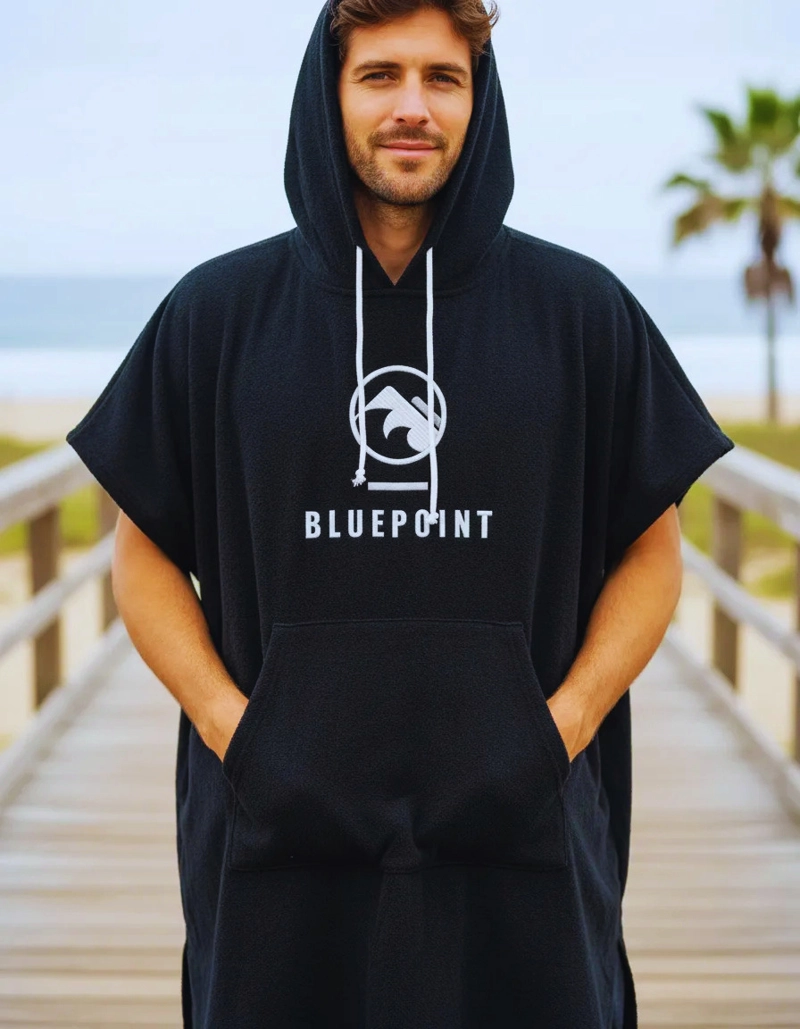 PONCHO TOALLA MASCULINO BLUE POINT / SURF / KITE / WINDSURF - 1