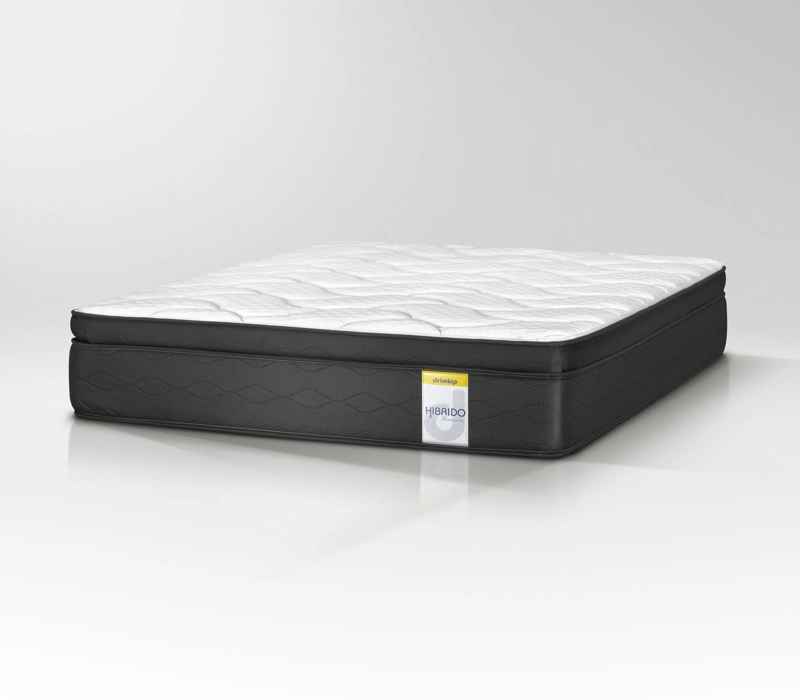 COLCHON HIBRIDO PREMIUM 2 PLAZAS PLUS  150X200 DRIMKIP - 1