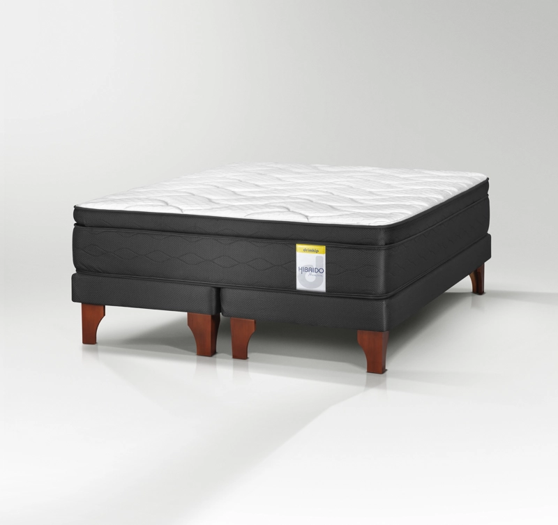 CAMA EUROPEA SUPER KING HIBRIDO PREMIUM 200X200 DRIMKIP - 1