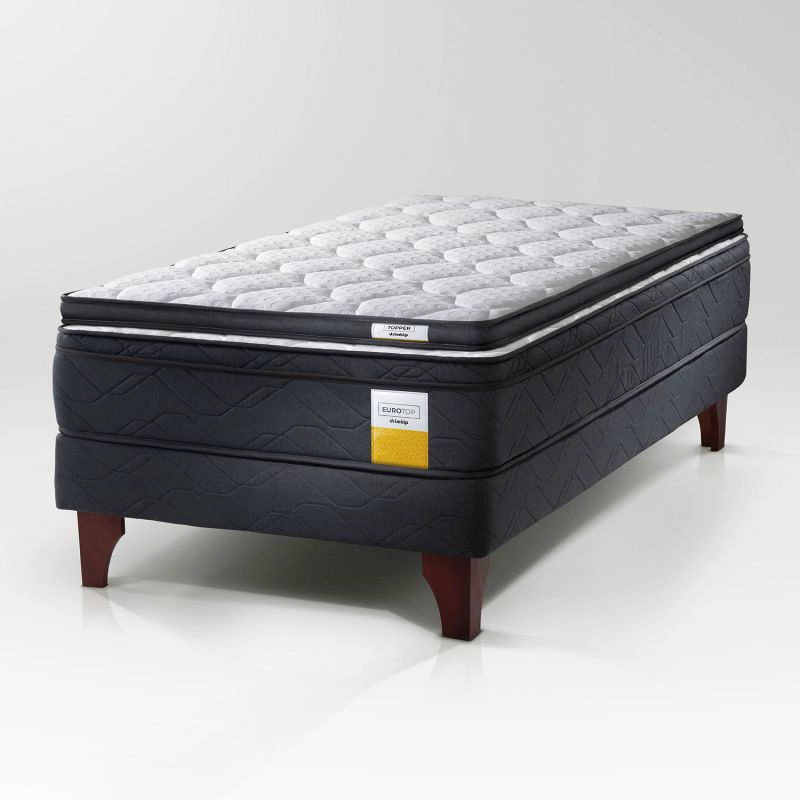 CAMA EUROPEA EUROTOP + TOPPER 1 PLAZA PLUS DRIMKIP - 1