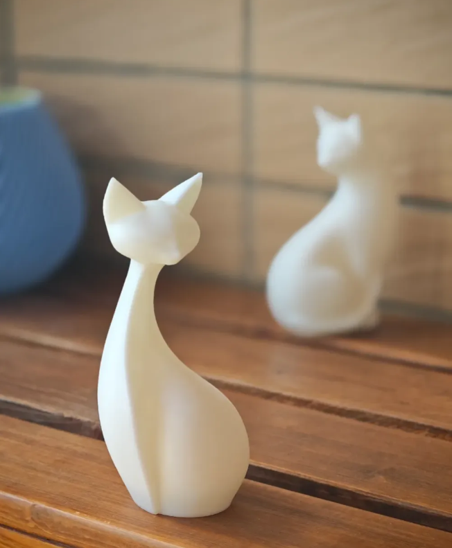 FIGURA DECORATIVA DE GATO - 1