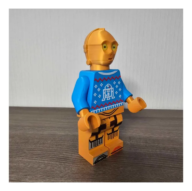 C3PO EDICION NAVIDAD STAR WARS - FIGURA NAVIDEÑA - 1