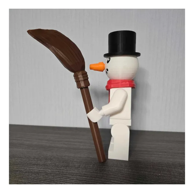 MUÑECO DE NIEVE - FIGURA NAVIDEÑA BLANCO - 2