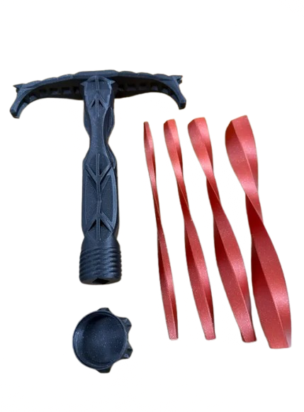 JUGUETE - ESPADA RETRACTIL ROJO - 2