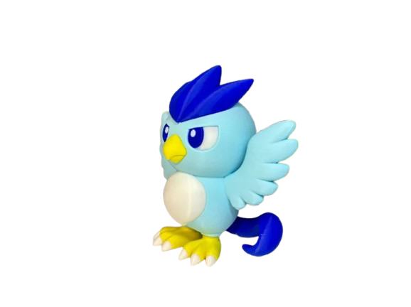 ARTICUNO DE POKEMON - FIGURA DECORATIVA CELESTE - 3
