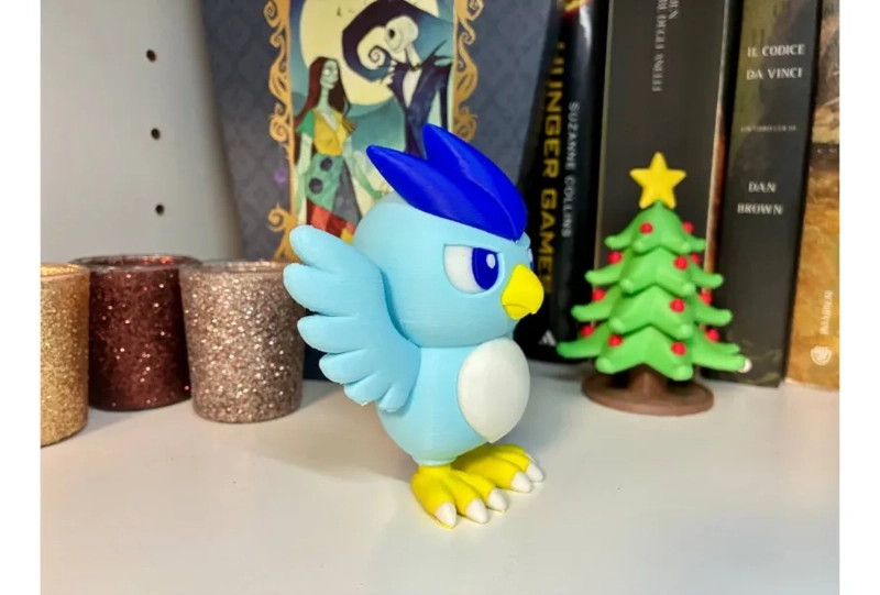 ARTICUNO DE POKEMON - FIGURA DECORATIVA CELESTE - 5
