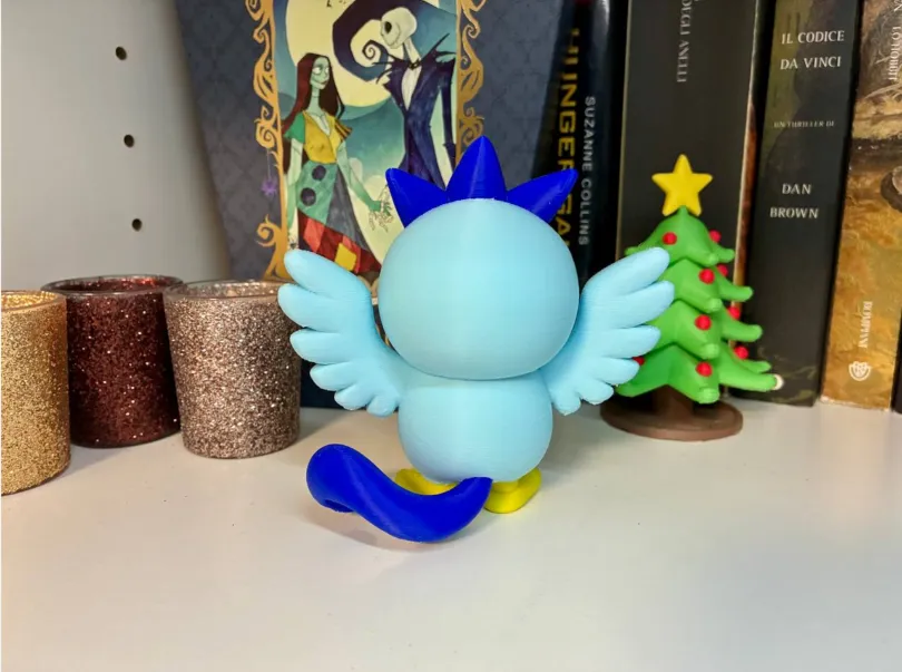 ARTICUNO DE POKEMON - FIGURA DECORATIVA CELESTE - 6