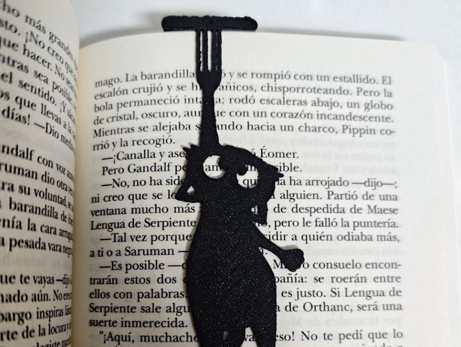MARCAPAGINAS- GATOS NEGROS - 1