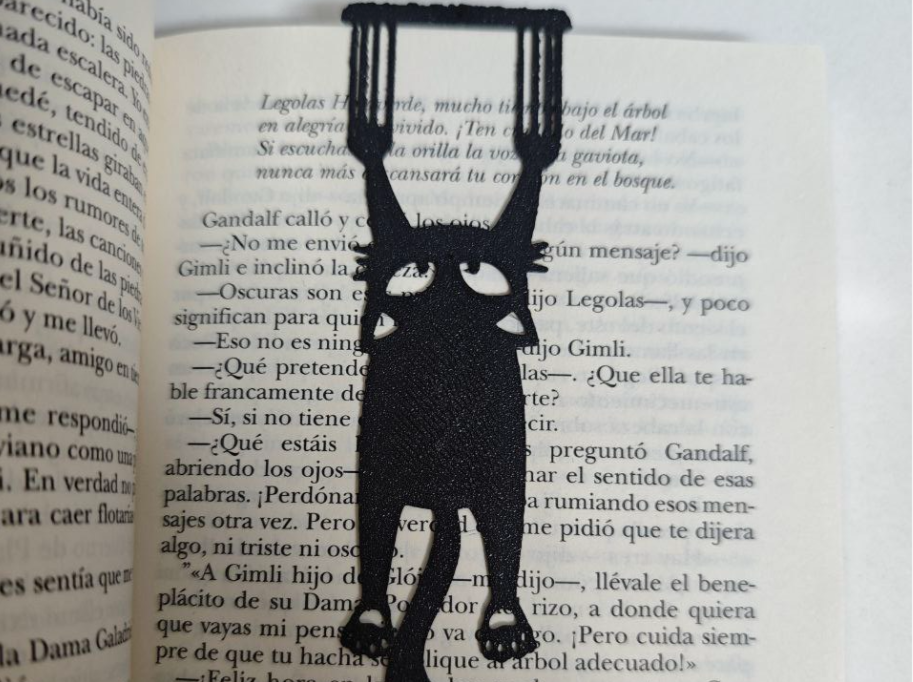 MARCAPAGINAS- GATOS NEGROS - 2