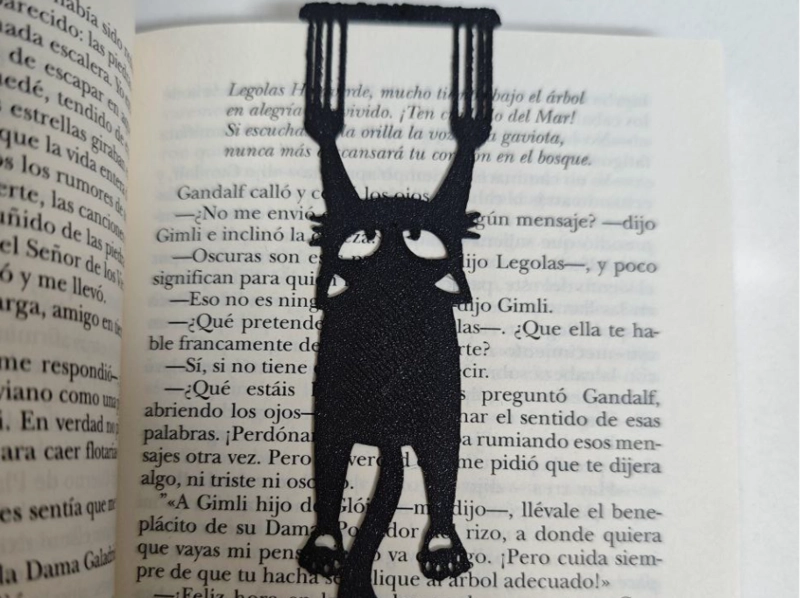 MARCAPAGINAS- GATOS NEGROS - 2