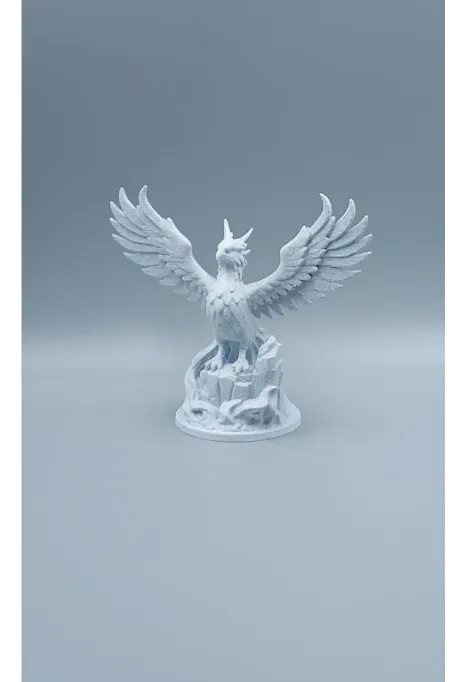 FIGURA DECORACION- MINI ESTATUA DE FE NIX - 1