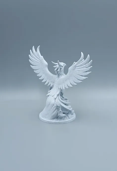 FIGURA DECORACION- MINI ESTATUA DE FE NIX - 3