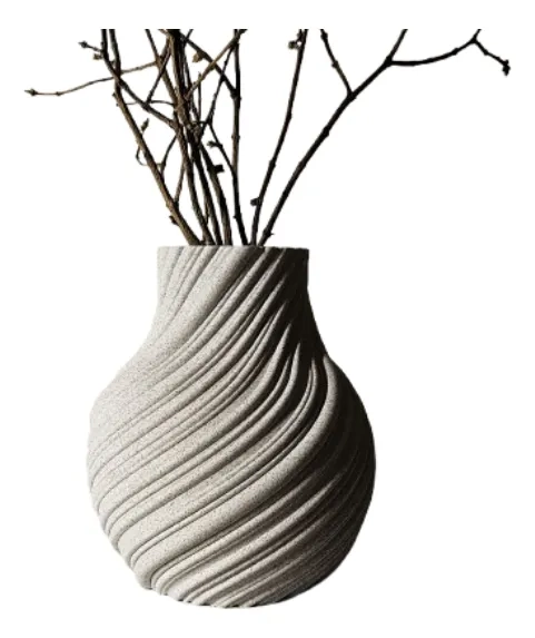 DECORACION - JARRON VORTICE - 1