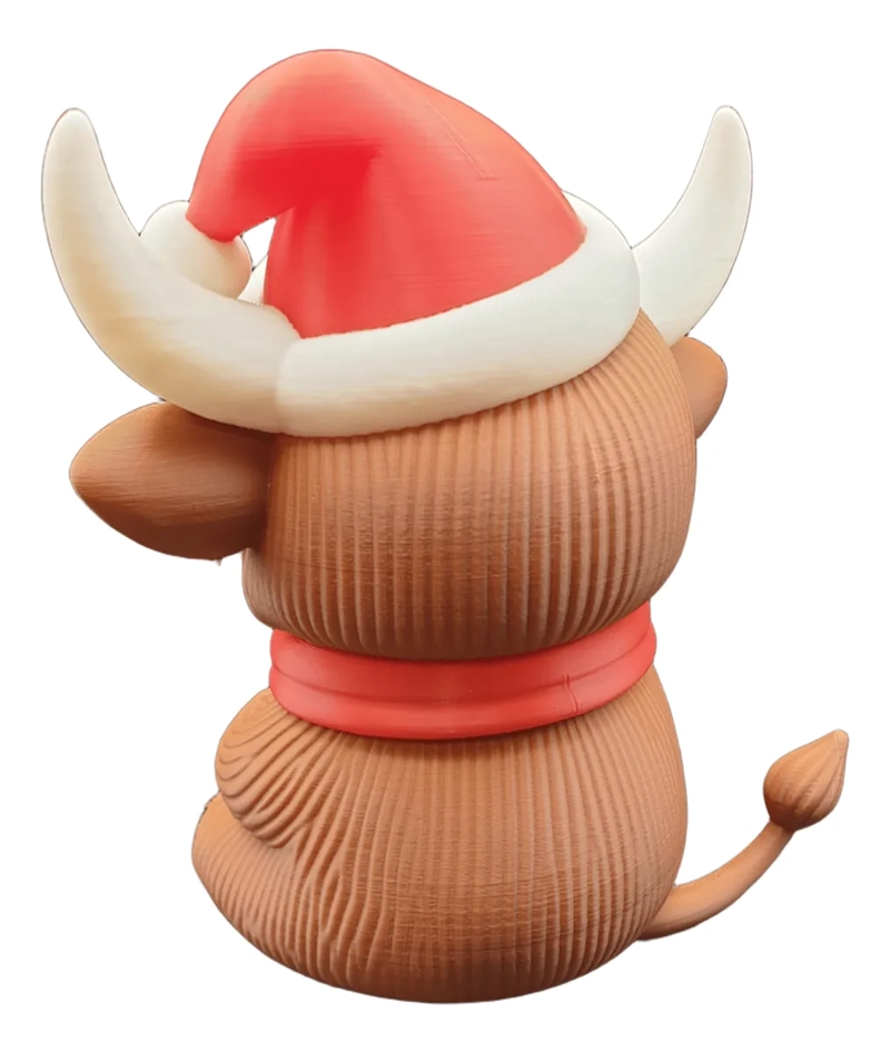 FIGURA DECORATIVA - VACA DE LAS TIERRAS ALTAS - 3