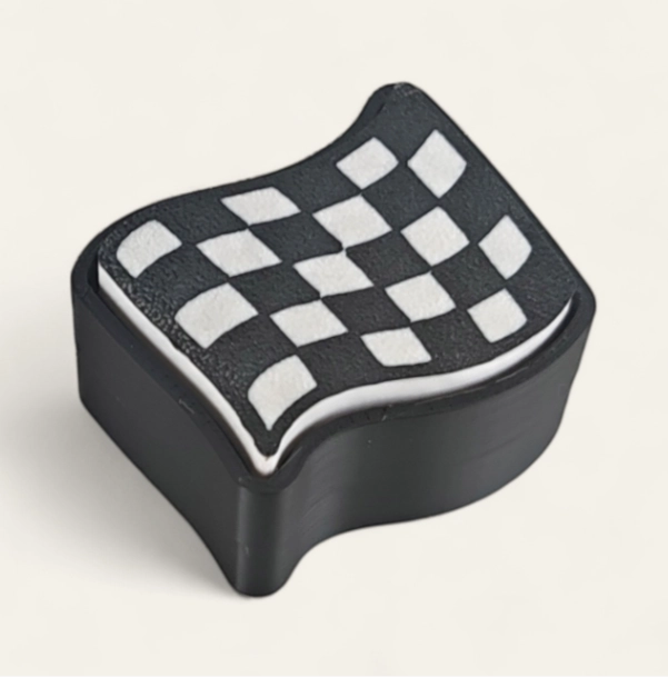 CLICKER F1 BANDERA A CUADROS - 1