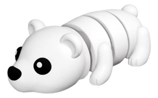 LLAVEROS - MODELO OSO POLAR FLEXIBLE (PACK DE 2) - 1