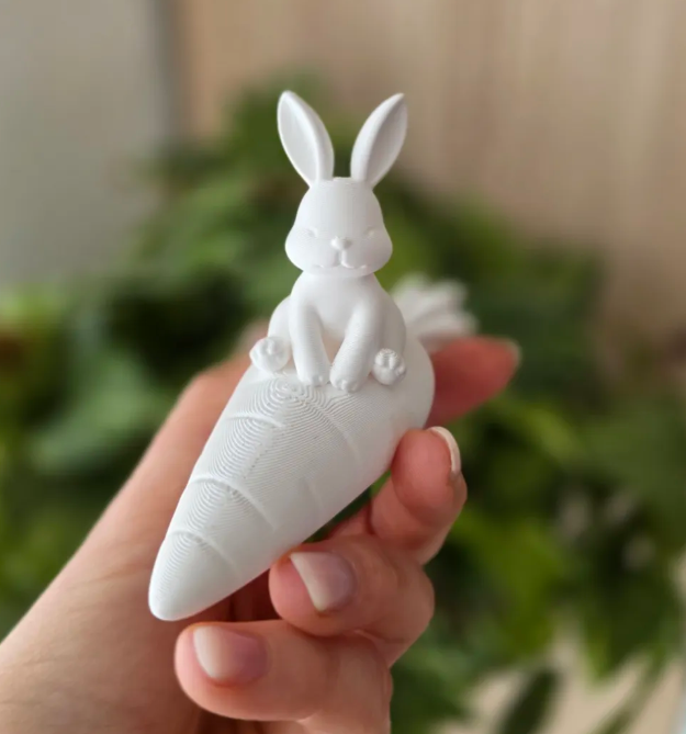FIGURA DECORATIVA FESTIVA DE CONEJO DE PASCUA - 4