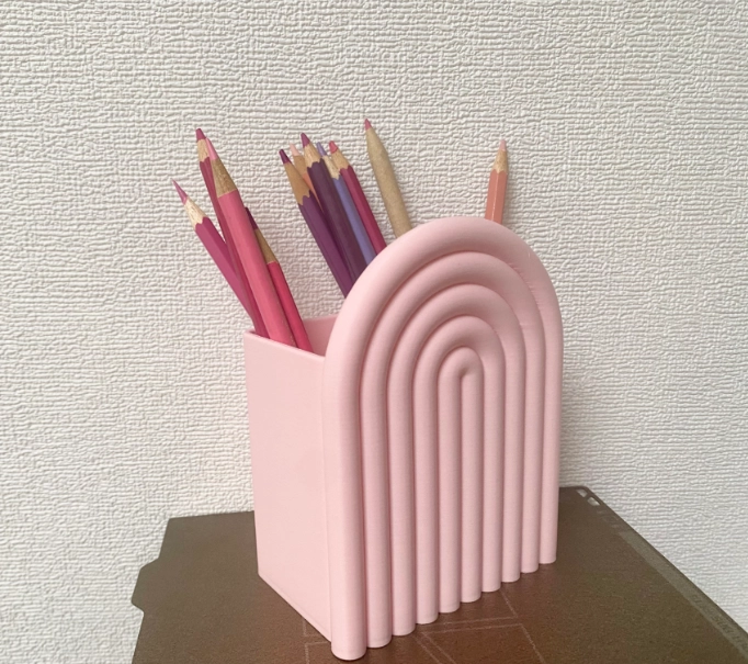 ORGANIZADOR DE ESCRITORIO Y SOPORTE PARA BOLIGRAFOS - 1