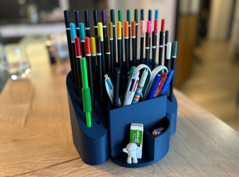 ORGANIZADOR DE ESCRITORIO PARA LAPICES - 1