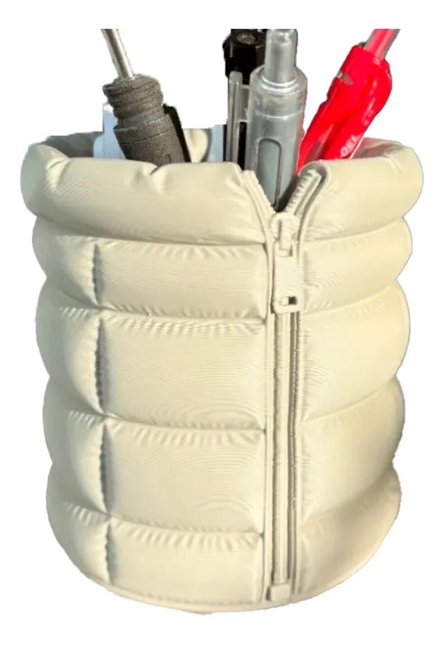 ORGANIZADOR DE ESCRITORIO ESTILO PLUMA CON CREMALLERA - 3