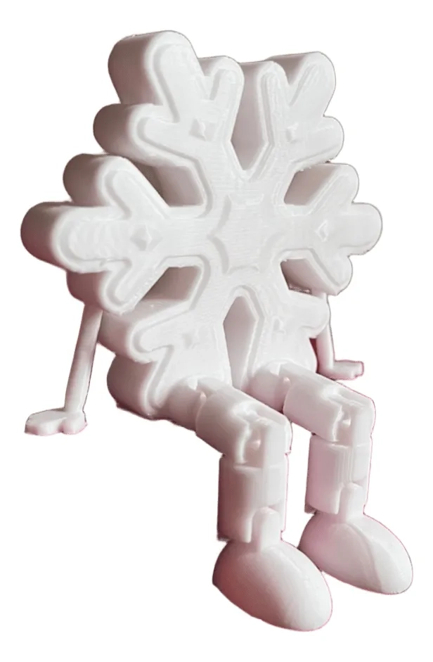 ADORNO DE NAVIDAD - COPO DE NIEVE ARTICULADO - 1