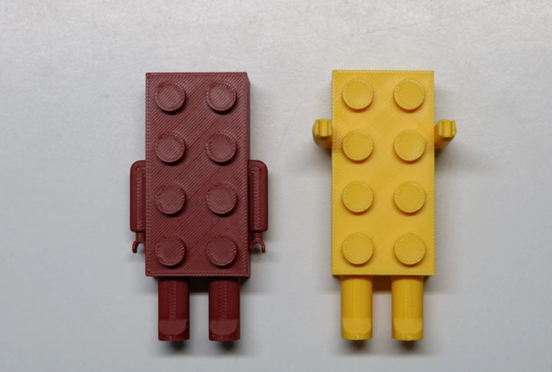ESCULTURA- PAREJA DE LEGOS ENAMORADA - 3