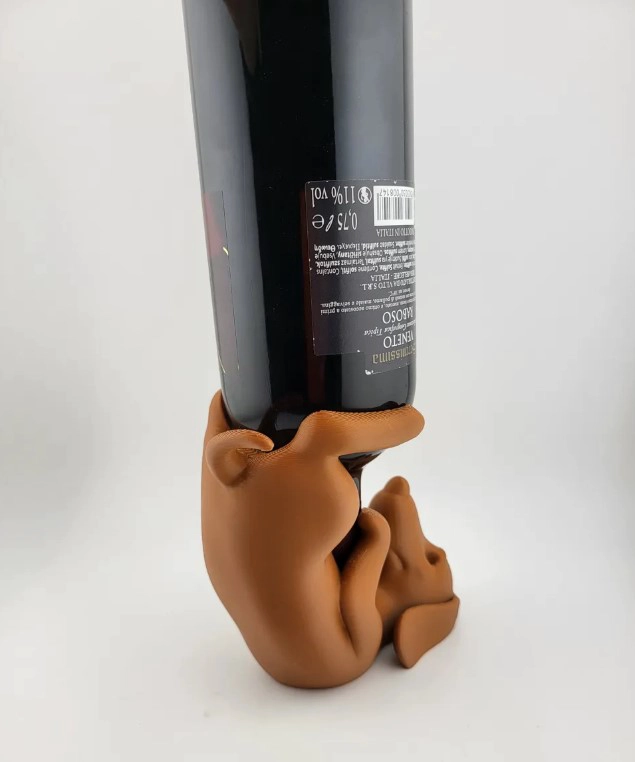 Porta vino - Perro salchicha - 2